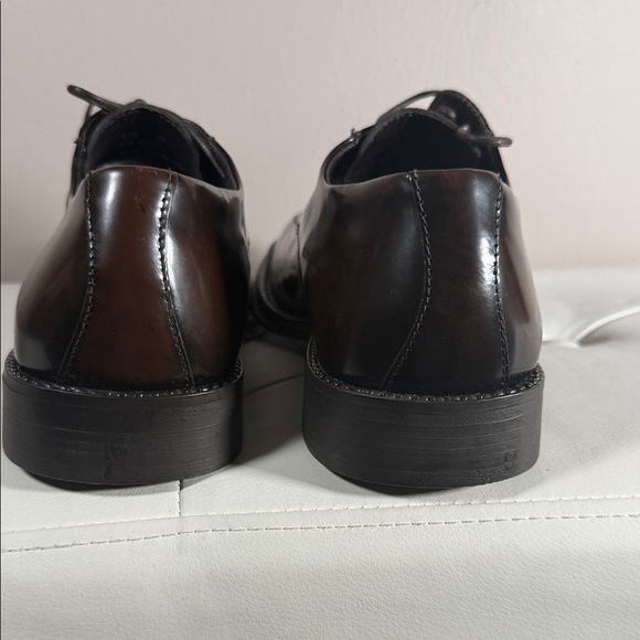 Reaction Kenneth Cole Rich Brown Leather Derbys main image 6